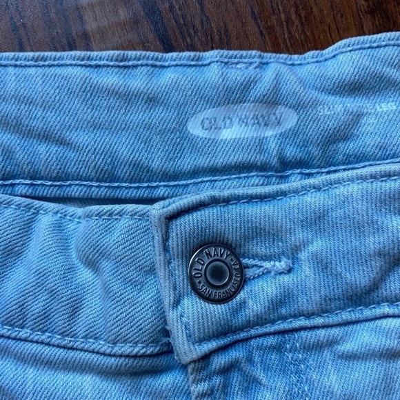 Old Navy high waist slim wide leg jeans sizeโ 14 - Picture 7 of 8